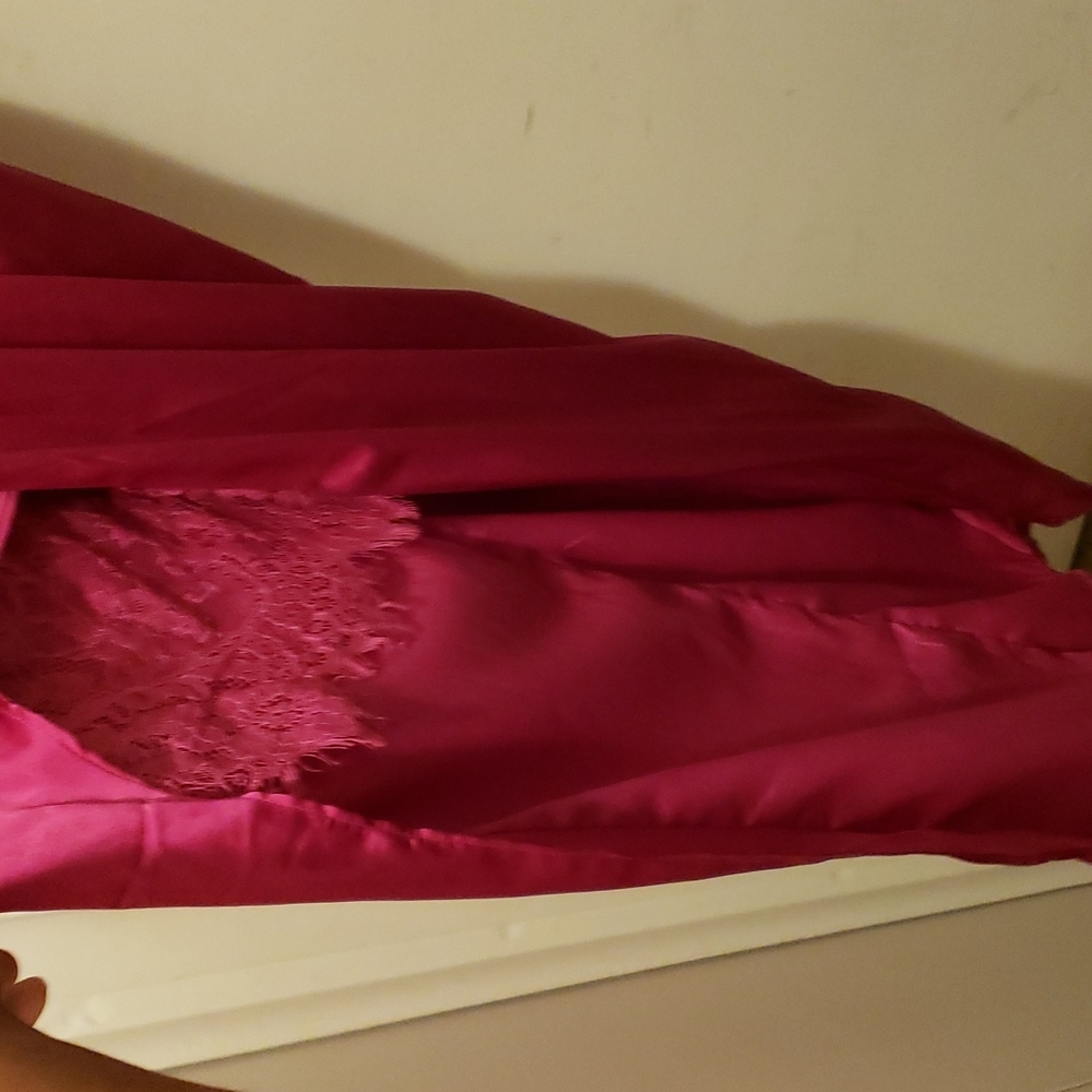 Fashion Nova Satin Dress Large - Picture 7 of 11
